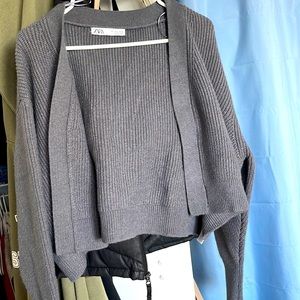 Cropped Zara cardigan never worn